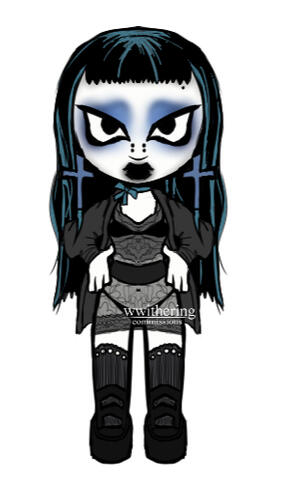 chibi flat color: $15